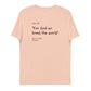 John 3:16 Unisex organic cotton t-shirt