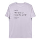 John 3:16 Unisex organic cotton t-shirt