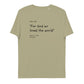 John 3:16 Unisex organic cotton t-shirt