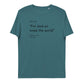John 3:16 Unisex organic cotton t-shirt
