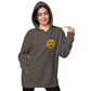 Heart Eye Emoji Unisex pigment-dyed hoodie