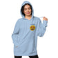 Heart Eye Emoji Unisex pigment-dyed hoodie