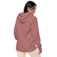 Heart Eye Emoji Unisex pigment-dyed hoodie