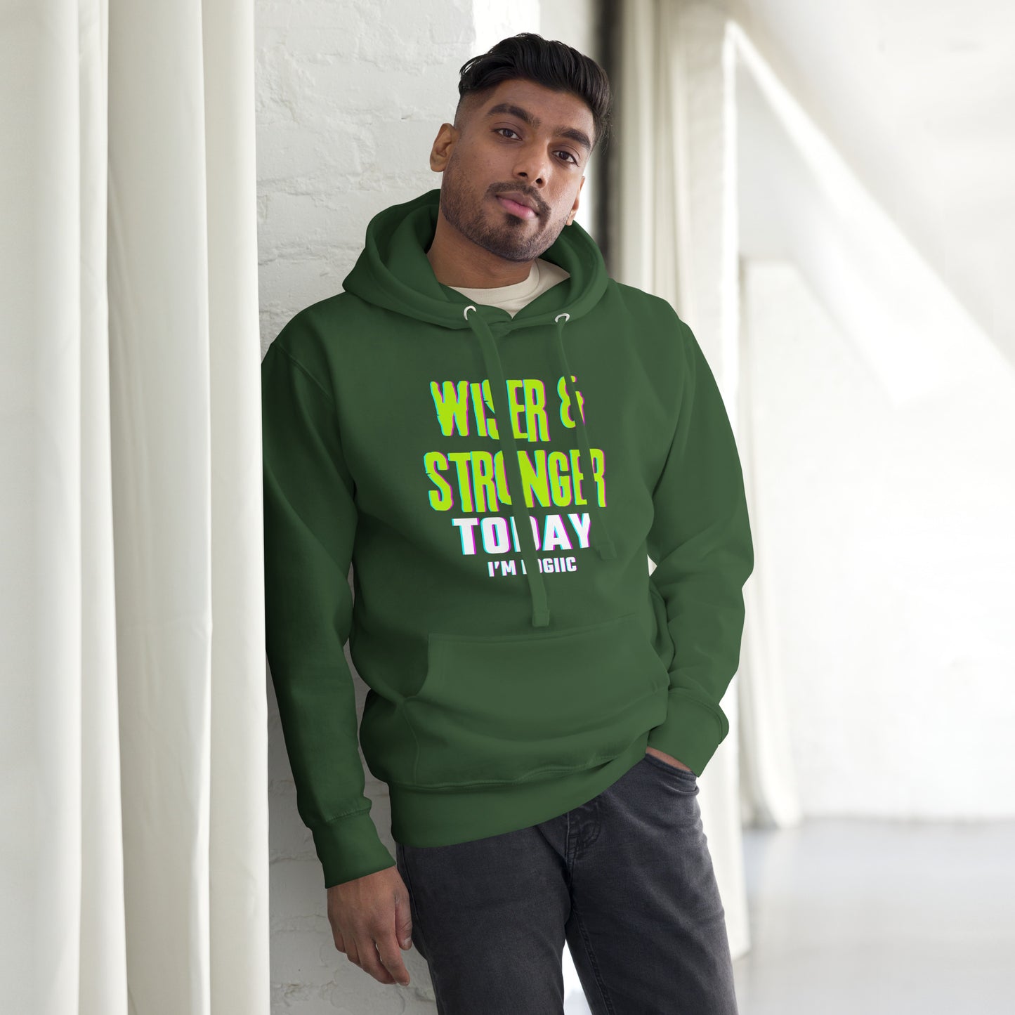 Wiser & Stronger Unisex Hoodie
