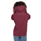 Breathe Maroon Unisex Hoodie