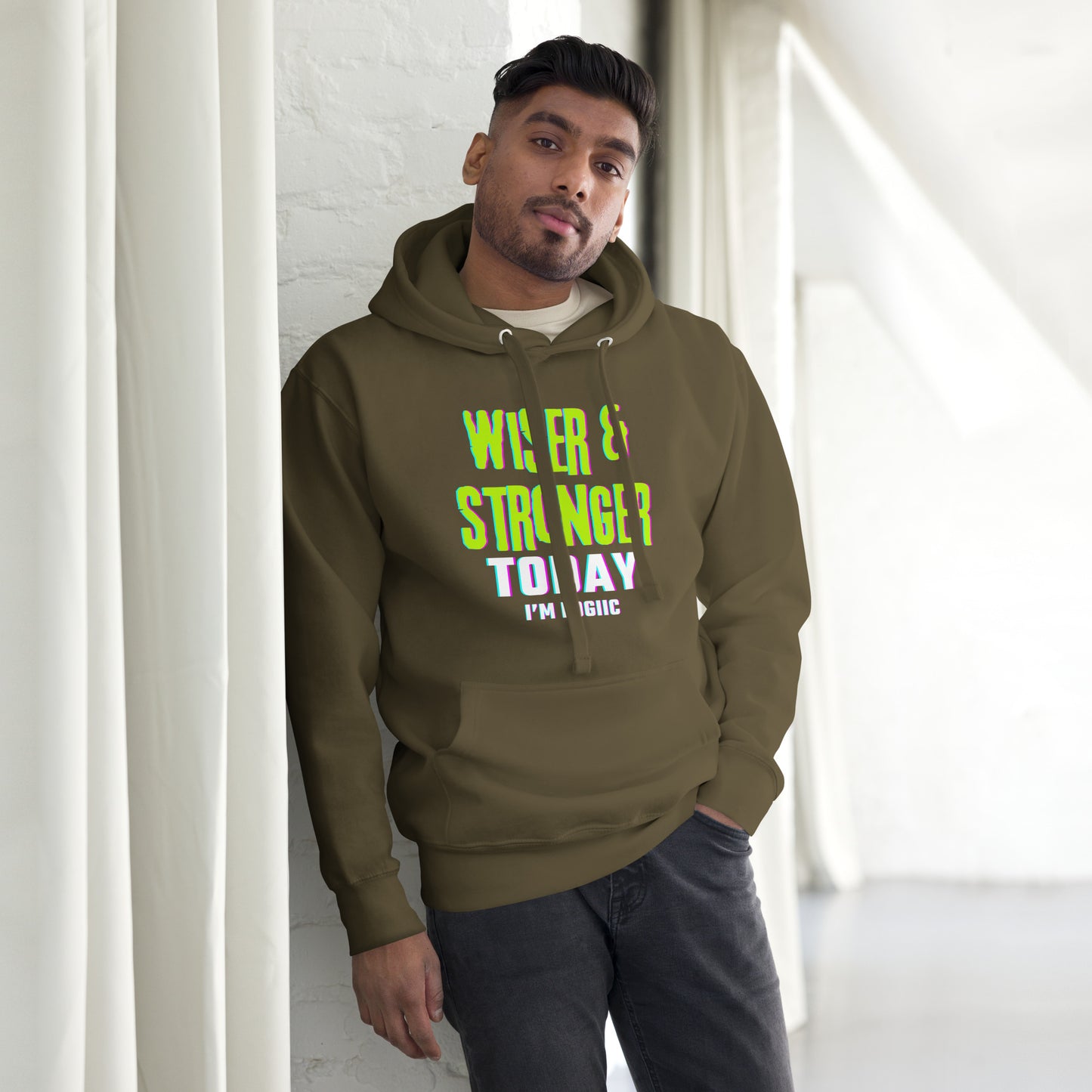 Wiser & Stronger Unisex Hoodie