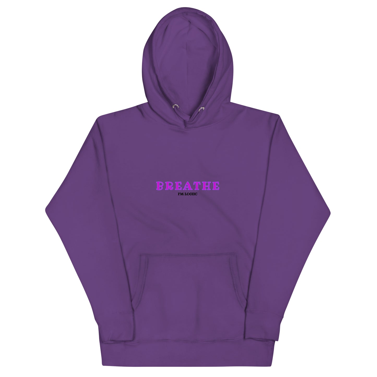 Breathe Purple Unisex Hoodie