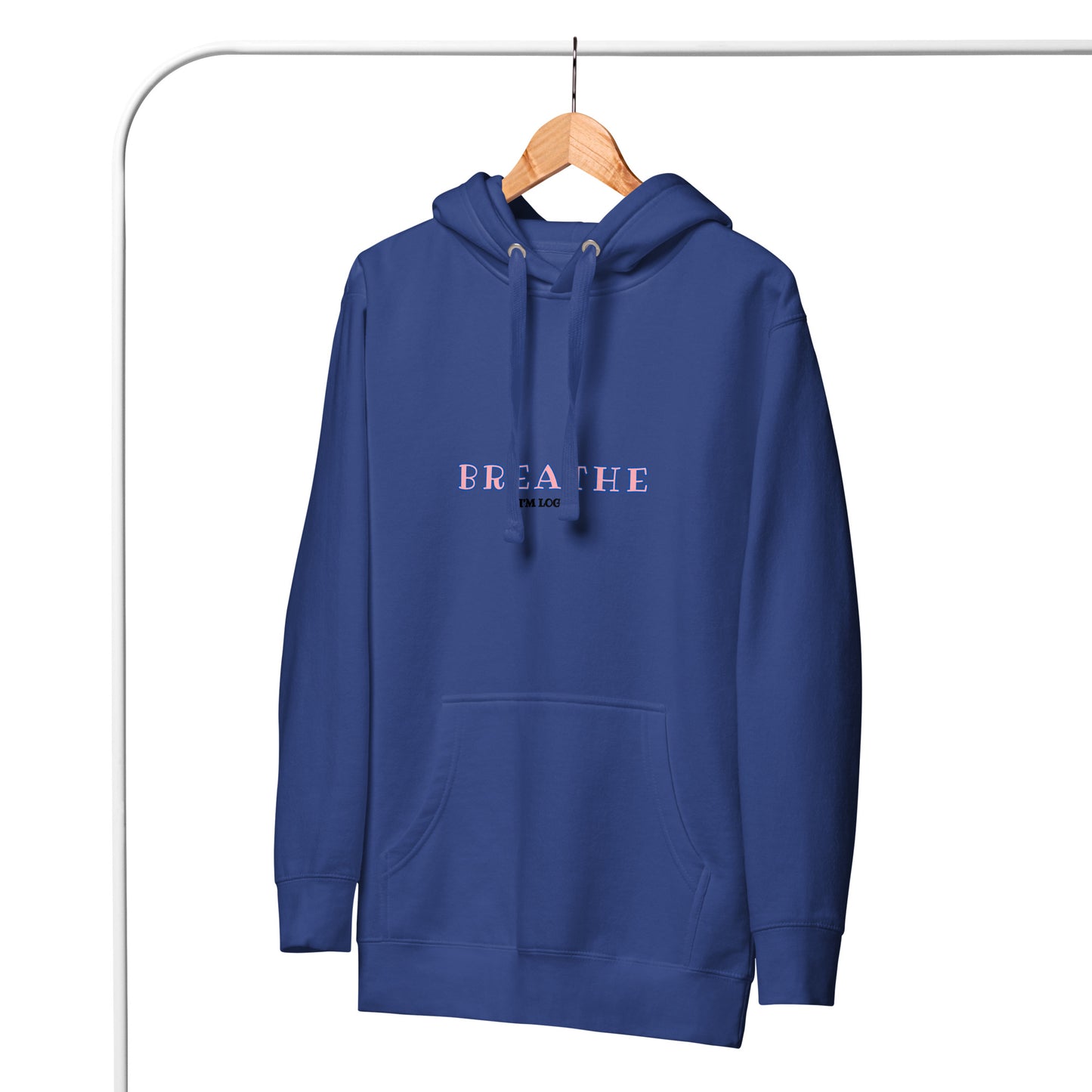 Breathe Blue Unisex Hoodie