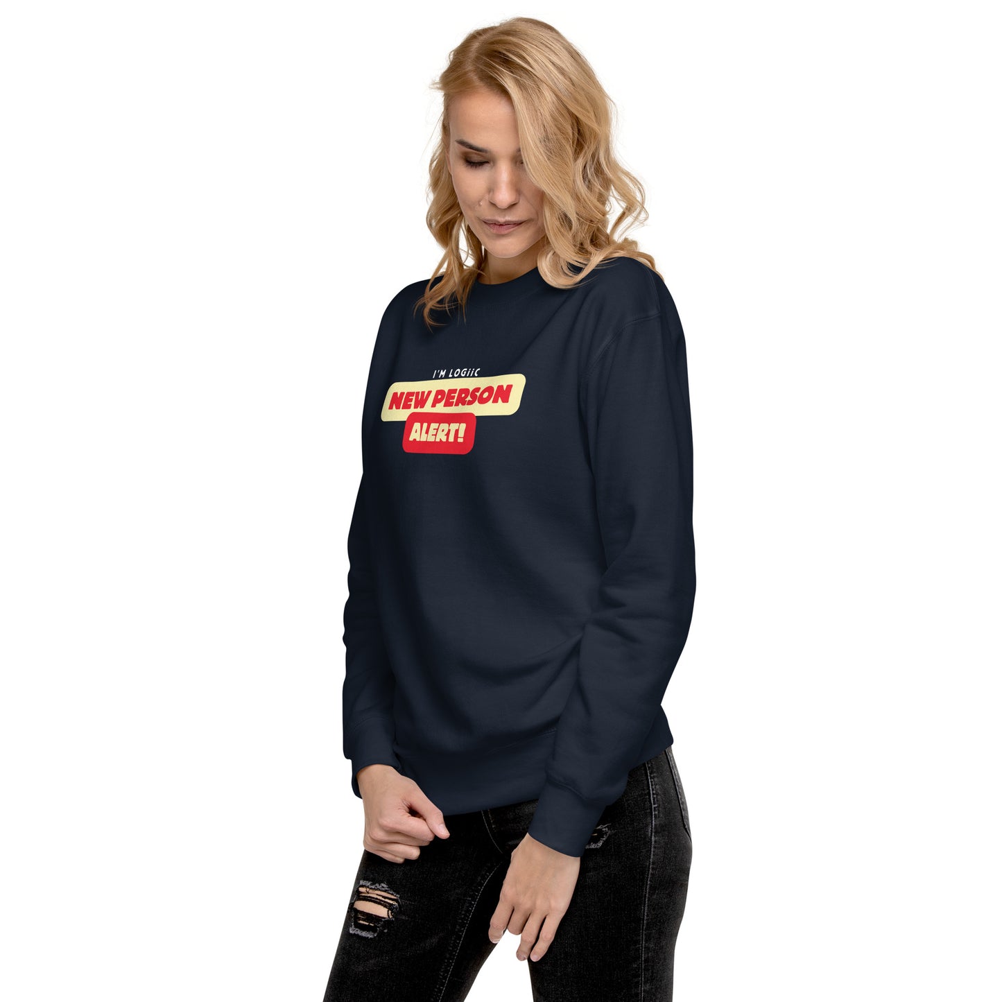 A New Person Unisex Premium Sweatshirt