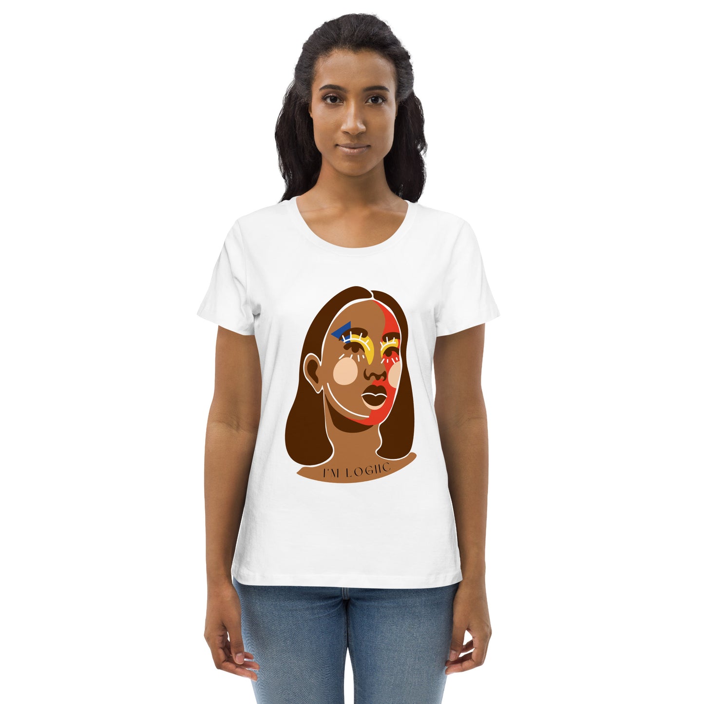 Women of God fitted eco tee