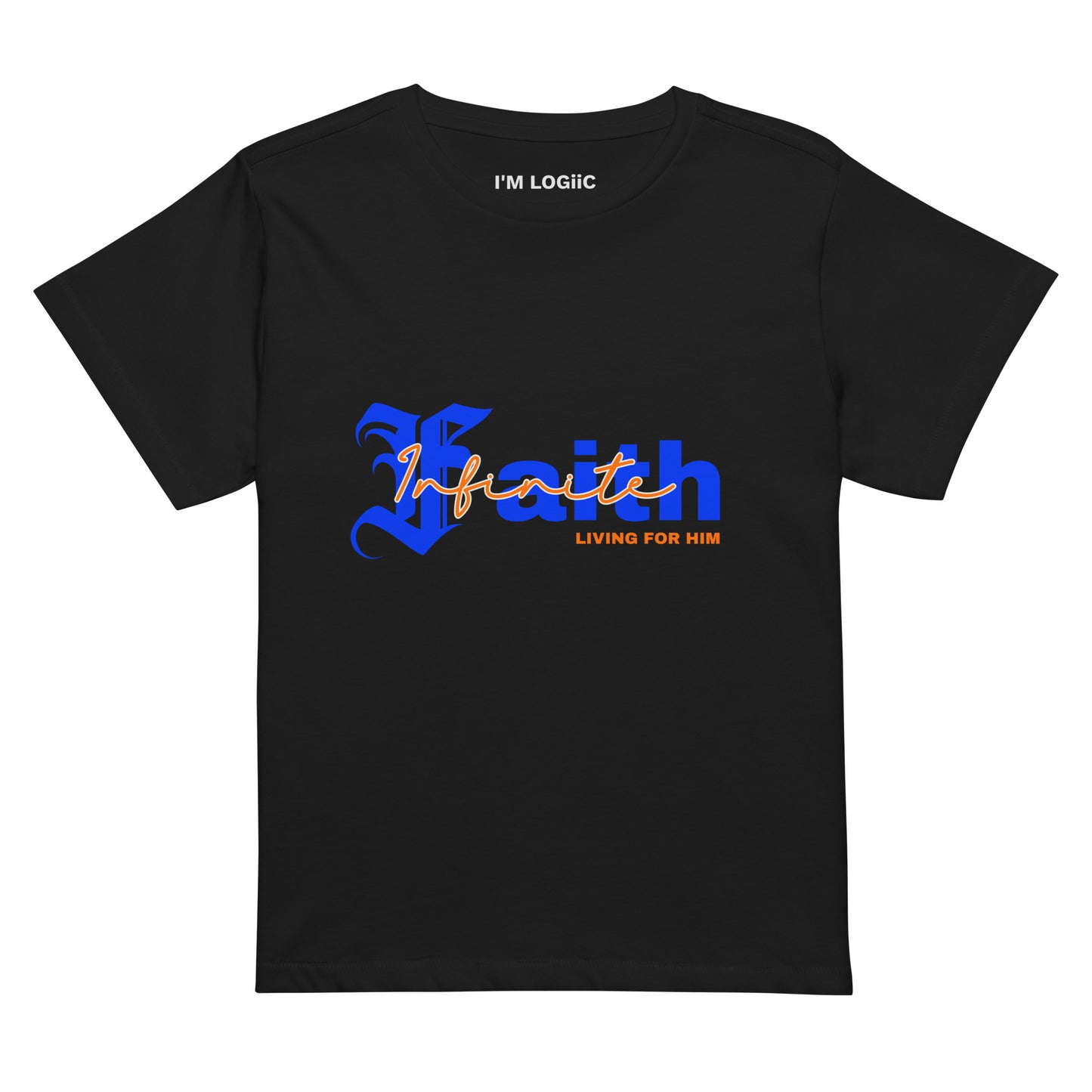 Infinite Faith Women’s high-waisted t-shirt