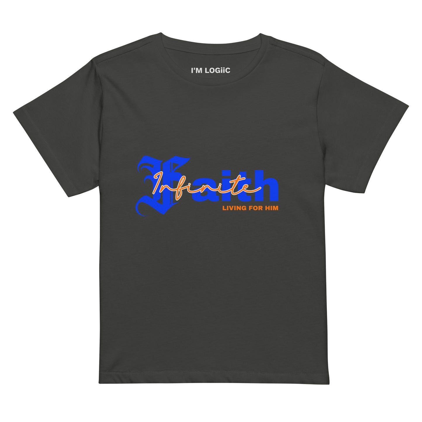 Infinite Faith Women’s high-waisted t-shirt
