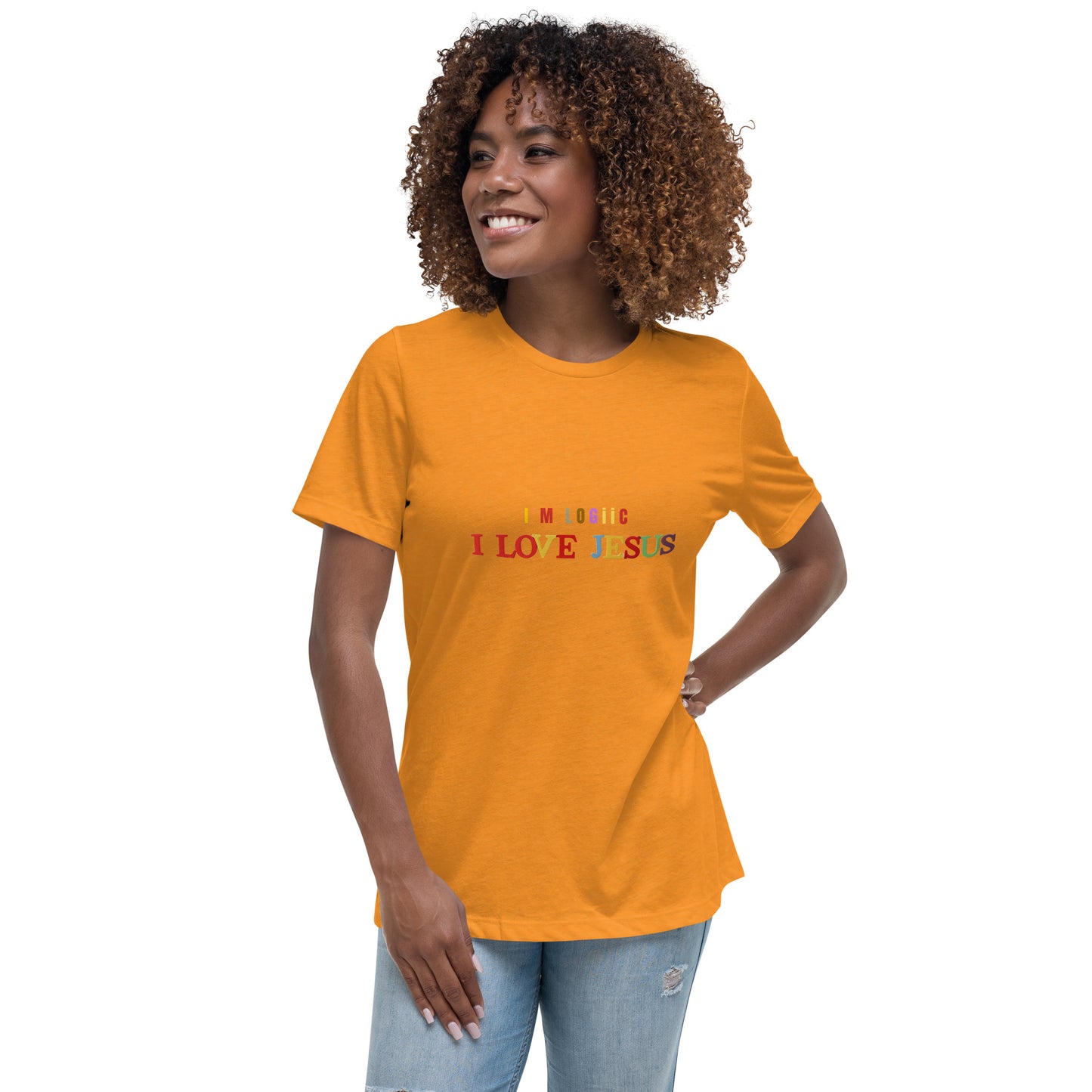I Love Jesus Women's Relaxed T-Shirt