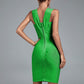 Azayla Green Bandage Dress
