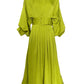 Gloria Classy Pleated Dress - Dresses