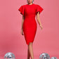 Stella Red Bandage Dress