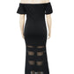 Arleen Mesh Tail Dress