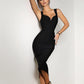 Harper V Shaped Bandage Dress