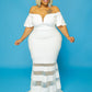 Arleen Mesh Tail Dress