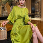 Gloria Classy Pleated Dress - Dresses