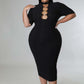 Rosetta Hollow Out Dress - Dresses Dresses