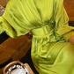 Gloria Classy Pleated Dress - Dresses