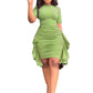 Chacha Bodycon Dress - Green / S