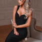 Harper V Shaped Bandage Dress