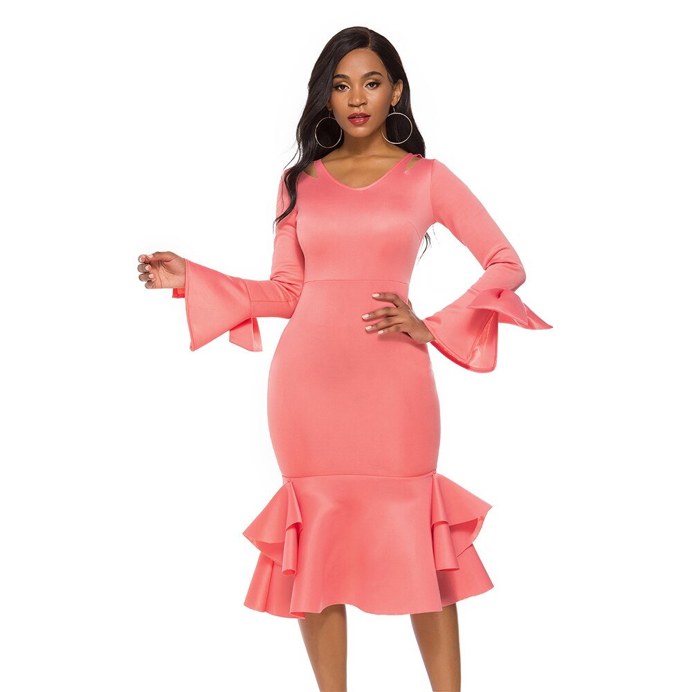 Keena Ruffle Dress