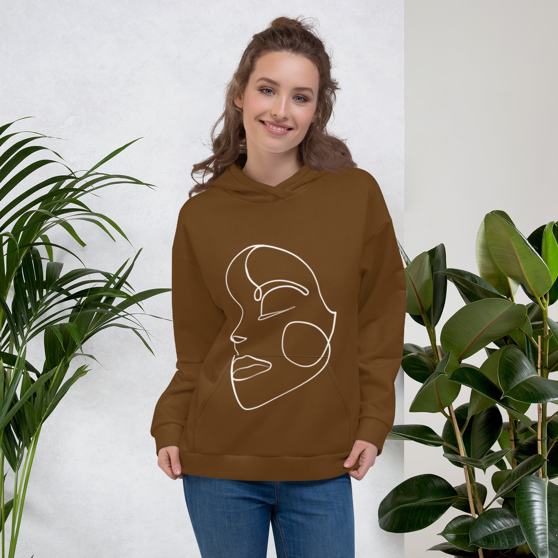 Woman of God Hoodie (brown) - XS - Shirts & Tops