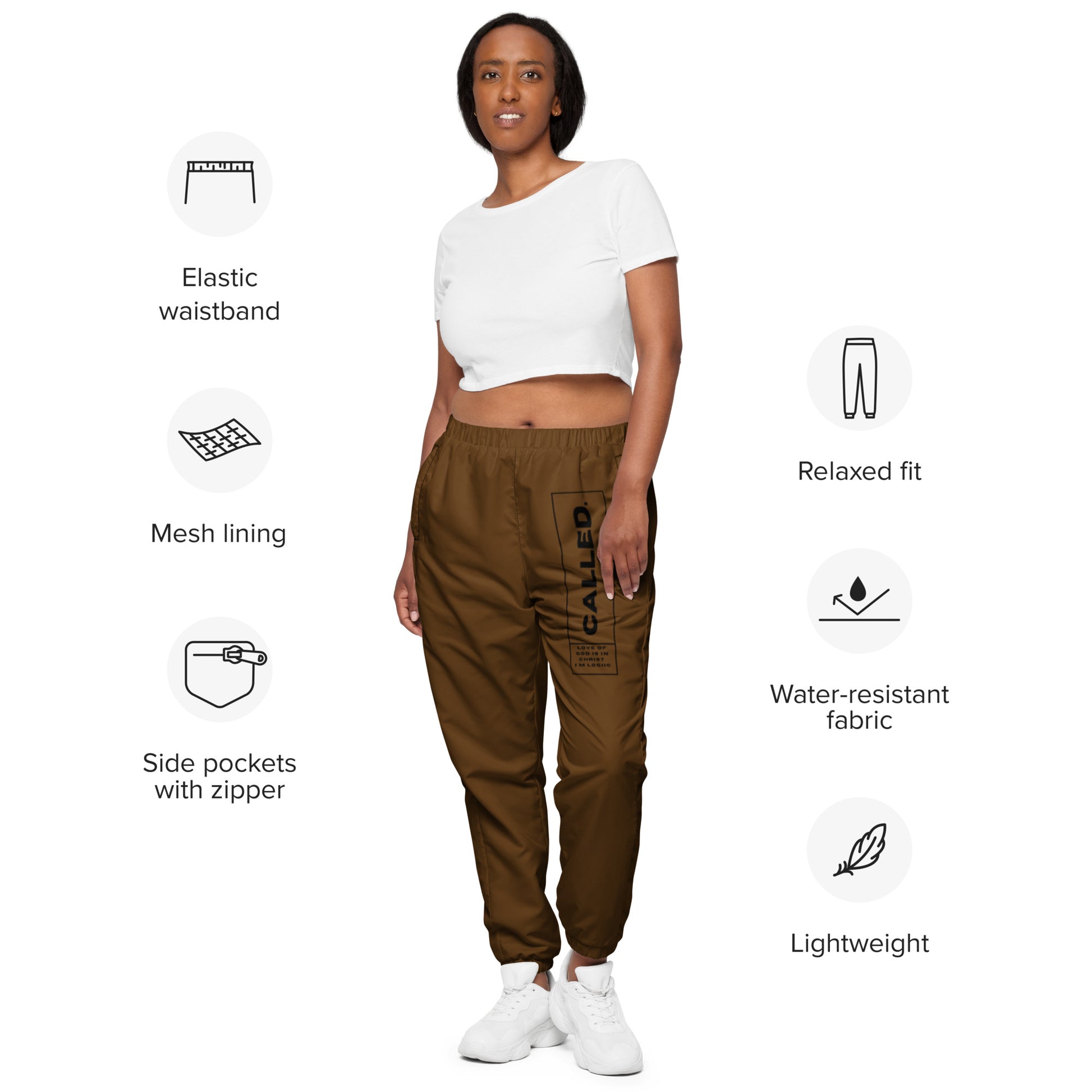 Called Unisex track pants (brown) - Pants