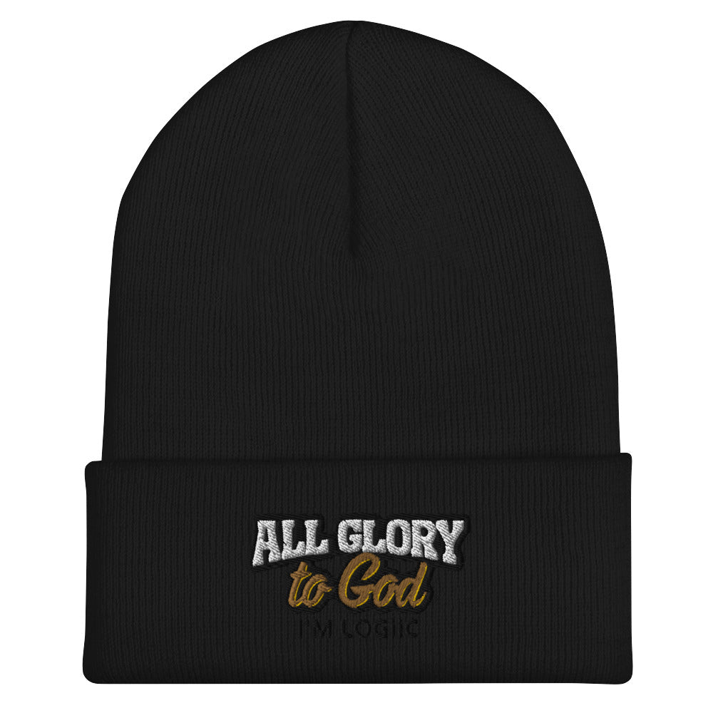 Glory to God Cuffed Beanie