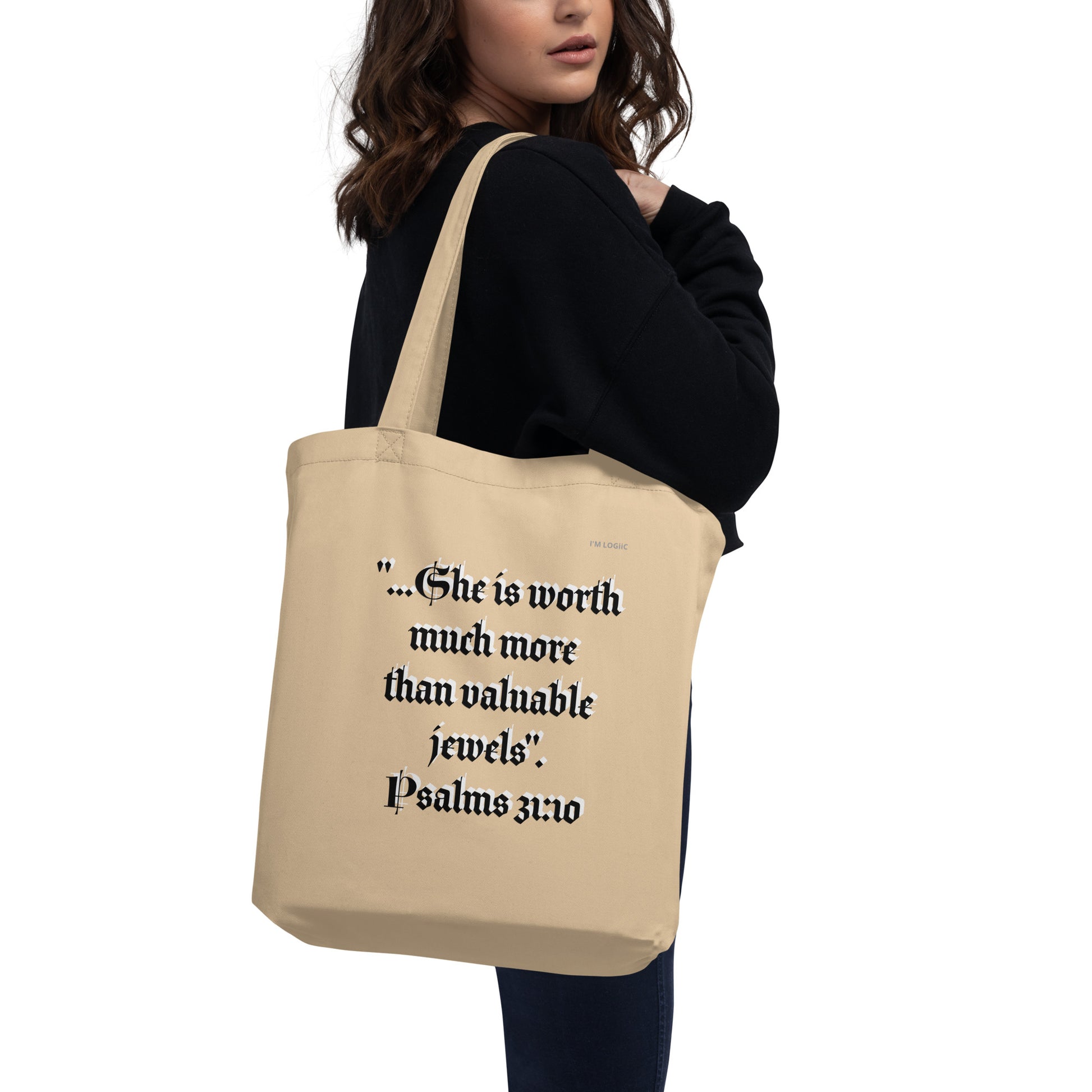 Woman OF God Eco Tote Bag - Shopping Totes