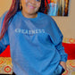 Greatness Embroidered Crew Neck - Shirts & Tops