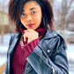 Digging It Oversized Leather Jacket - coats