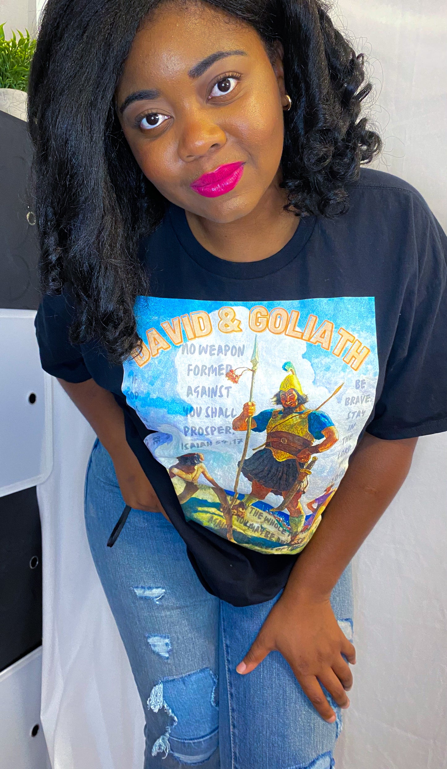 David & Goliath T-shirt - Shirts & Tops
