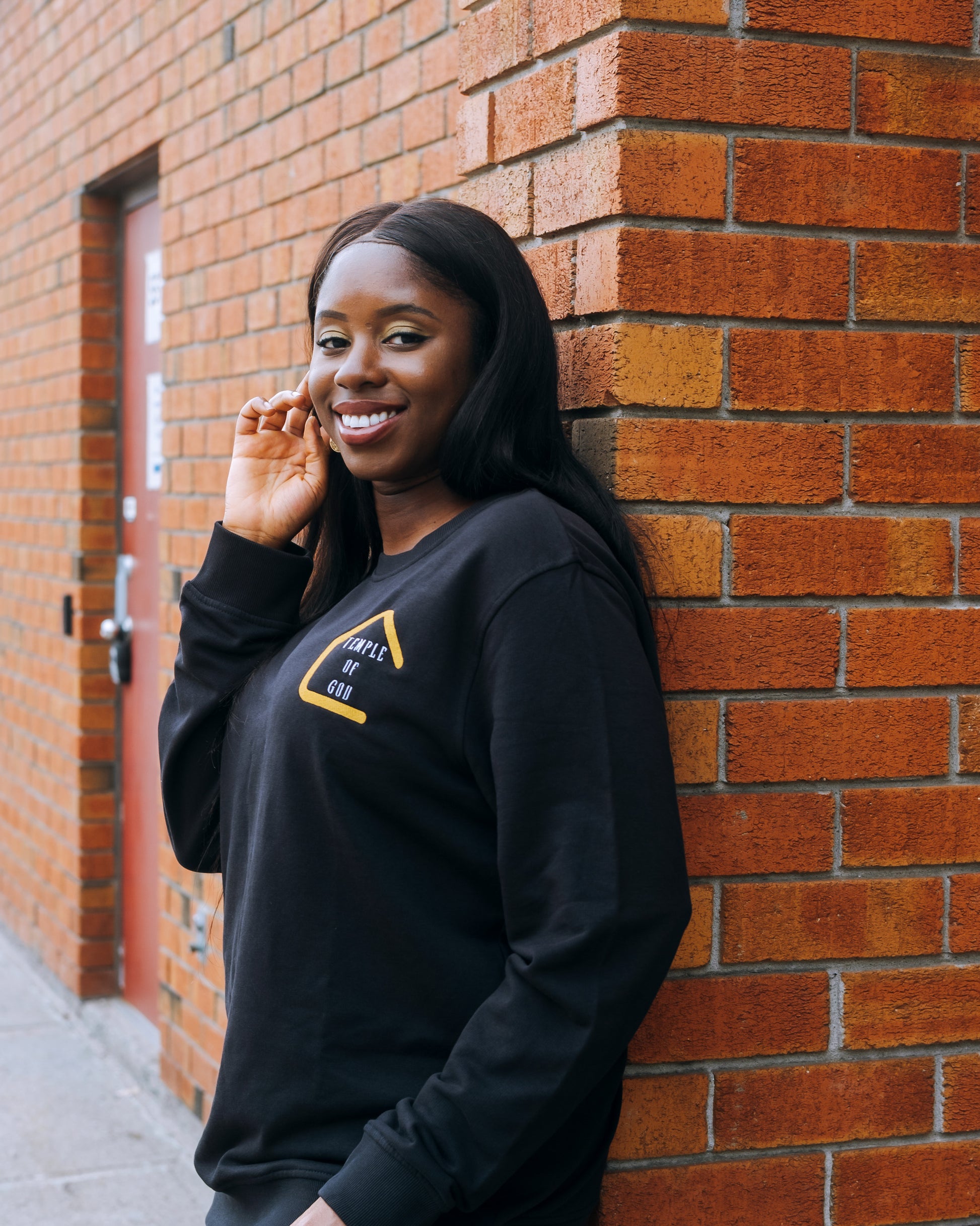 Temple of God Crew Neck - Shirts & Tops