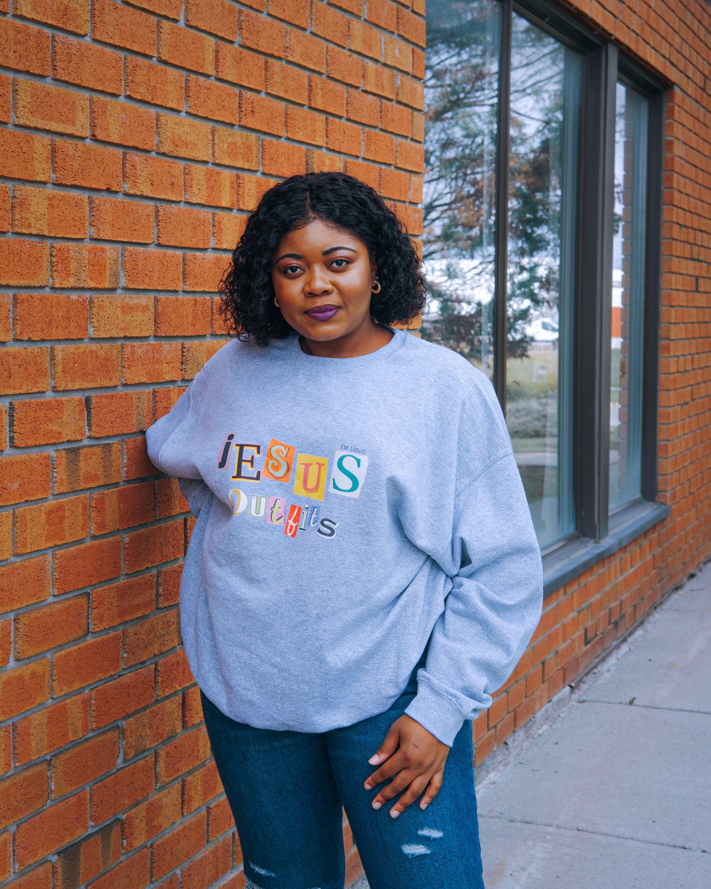 Jesus Outfits Crew Neck - Shirts & Tops