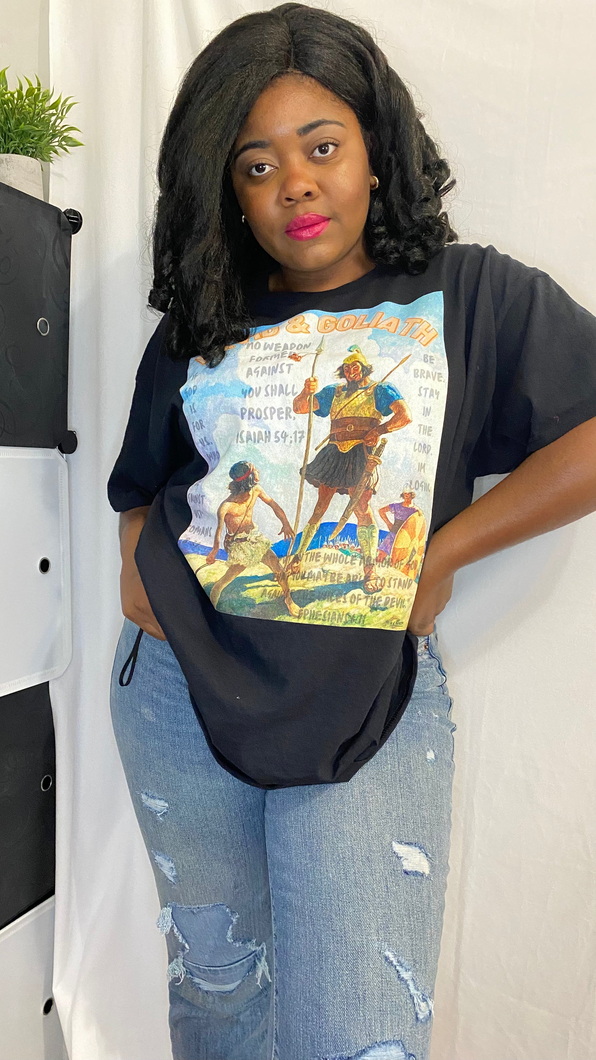 David & Goliath T-shirt - Shirts & Tops