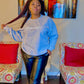 Greatness Embroidered Crew Neck - Shirts & Tops