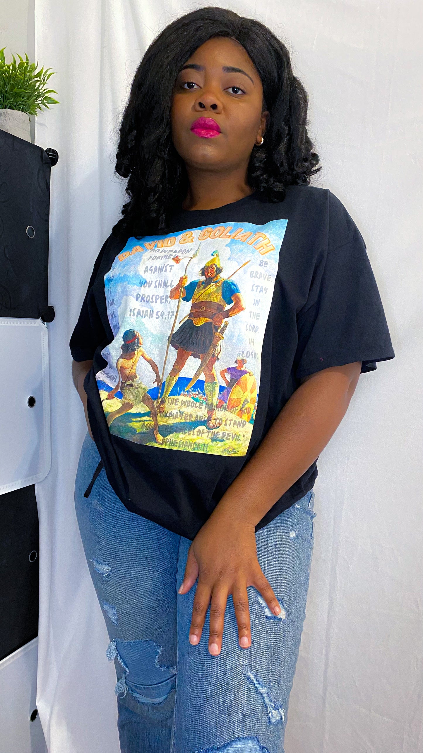 David & Goliath T-shirt - Shirts & Tops