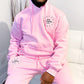 “You’re Blessed Christian Hoodie - S / Bubble Pink - Outfit