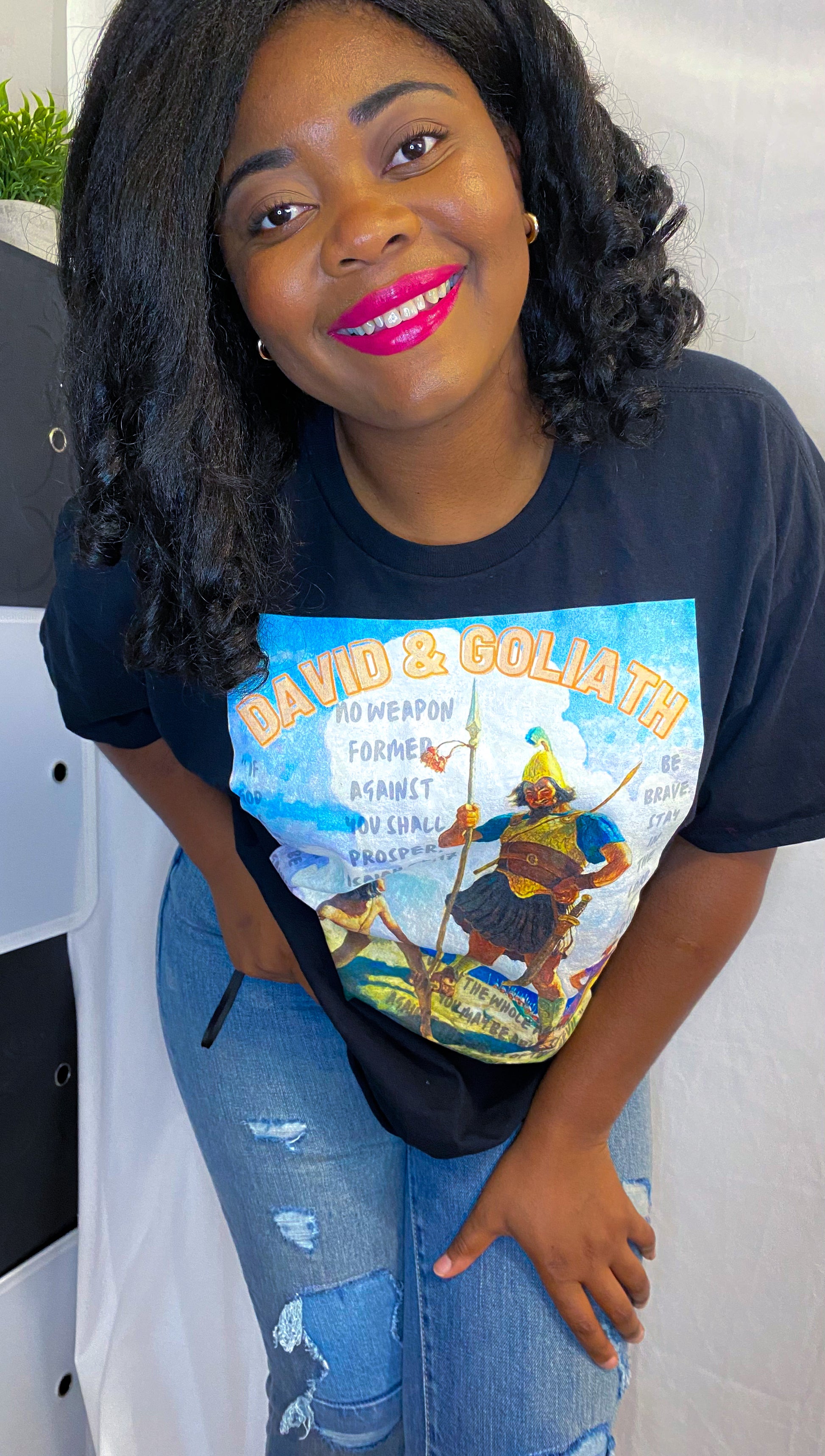 David & Goliath T-shirt - Shirts & Tops