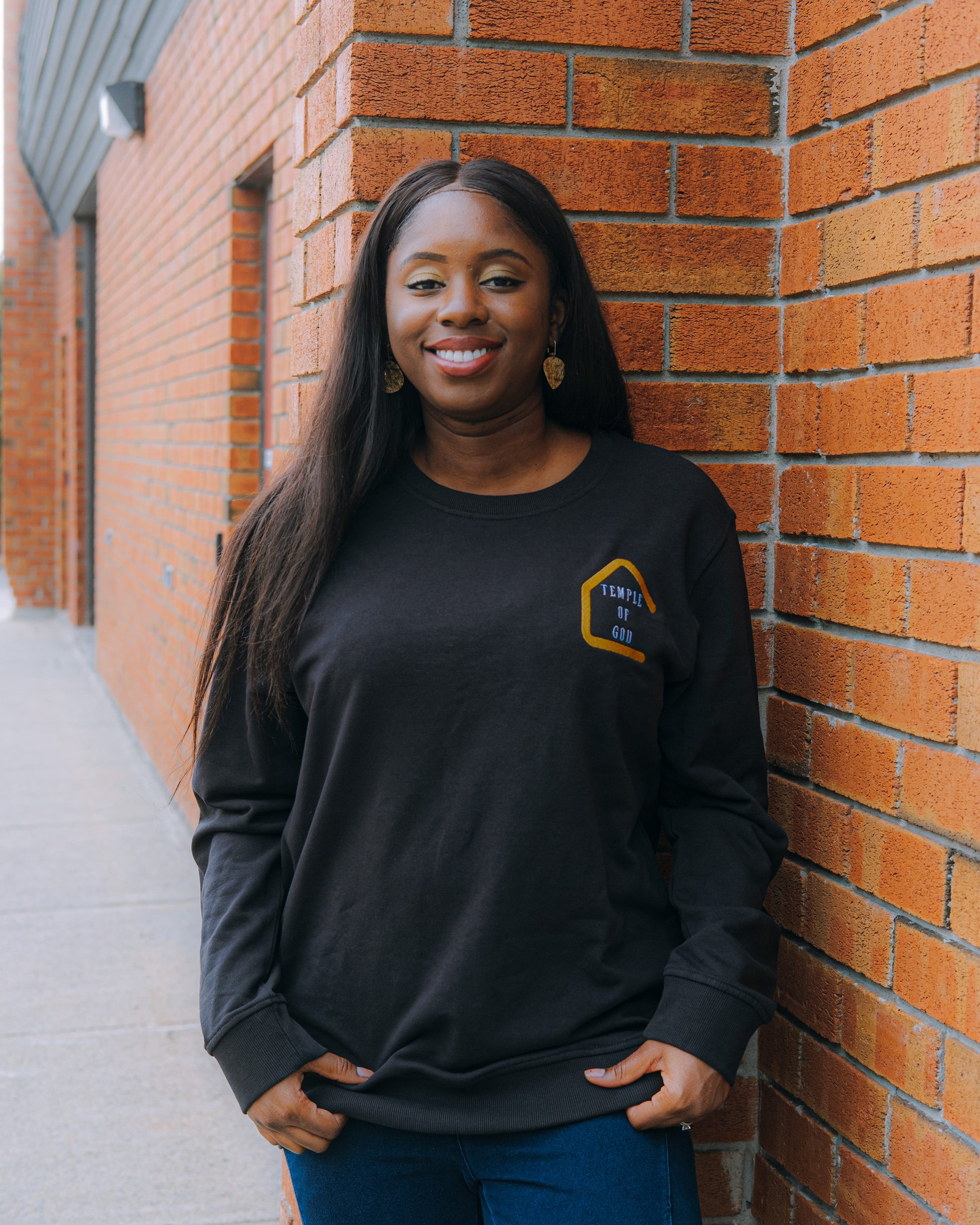 Temple of God Crew Neck - Shirts & Tops