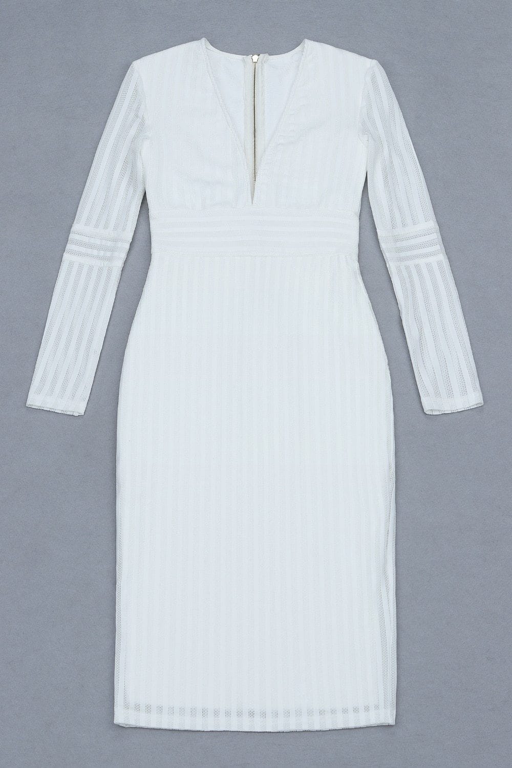 V-neck Mesh Rayon Bandage Dress - dresses
