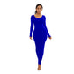 Molly Long Sleeve Dress - blue dress / L - dresses Dresses