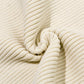 Very Thick Cream Knitted Dress - dresses Dresses