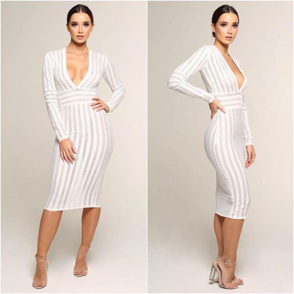 V-neck Mesh Rayon Bandage Dress - dresses