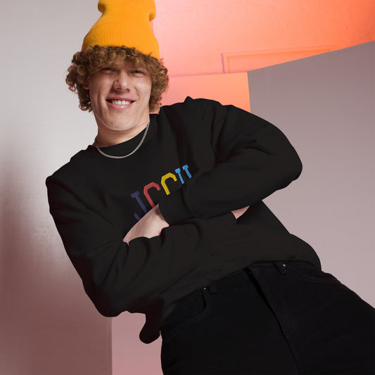 JCCU Embroidered Unisex Sweatshirt - Black / S - Shirts &