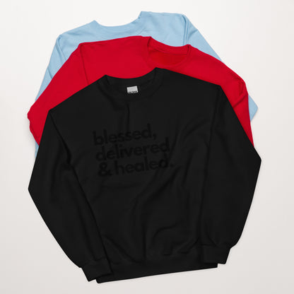 BDH Unisex Sweatshirt - Black / S